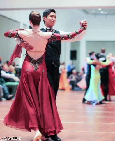 Daniel Chen ‘17 and Caset Crownhart ‘17 perform on behalf of the MIT Ballroom Dance Team at the Harvard Invitational. The Invitational was hosted by Harvard Ballroom Dance Team at the Hynes Convention Center from April 5 – 6.