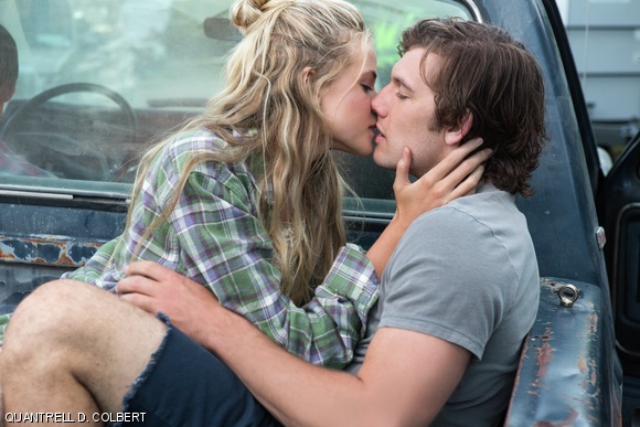 Gabriella Wilde as Jade and Alex Pettyfer as David in the new romantic drama Endless Love.
