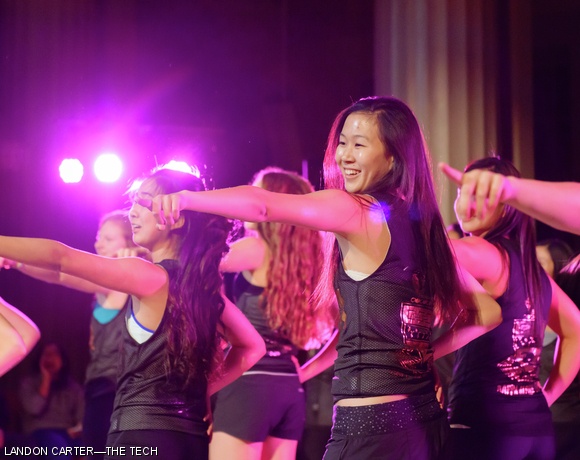 Stephanie Zhang of Kappa Alpha Theta performs at Sigma Kappa’s Late Night on Sun, Oct. 19.