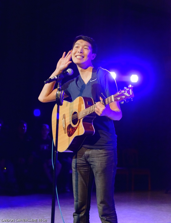 Francis Chen performs at Sigma Kappa’s Late Night on Sun, Oct. 19.