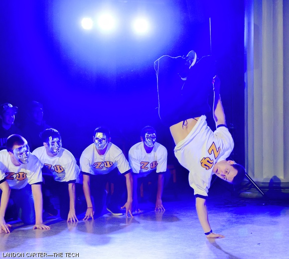 Zeta Psi performs at Sigma Kappa’s Late Night on Sun, Oct. 19. They would go on to win the top award.