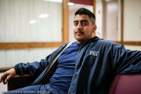 Jose A. Gomez ’17 is a Course 16 student who grew up in Texas, undocumented. He is part of DreaMIT, a group for undocumented students at MIT.
