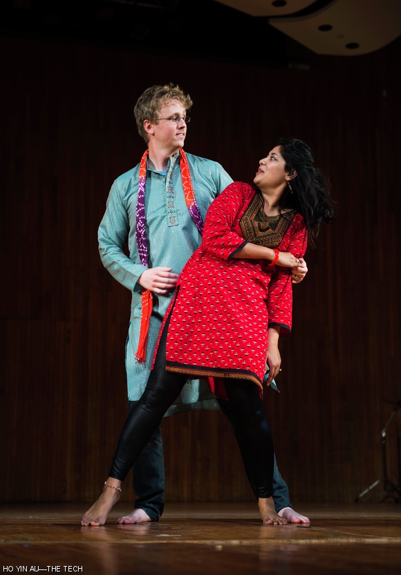 MIT’s Graduate Student Bollywood Dance Team performs at Diwali Night.