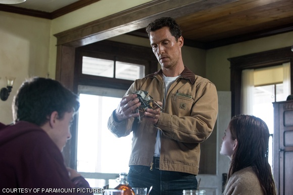 Matthew McConaughey stars in Christopher Nolan’s Interstellar.