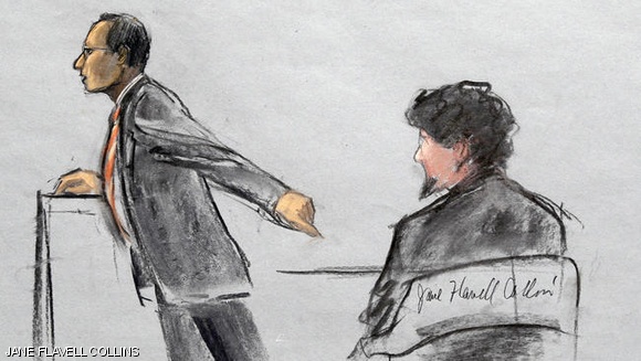 Assistant U.S. Attorney Aloke Chakravarty, one of Dzhokhar Tsarnaev’s prosecutors, gives his closing arguments on Monday.