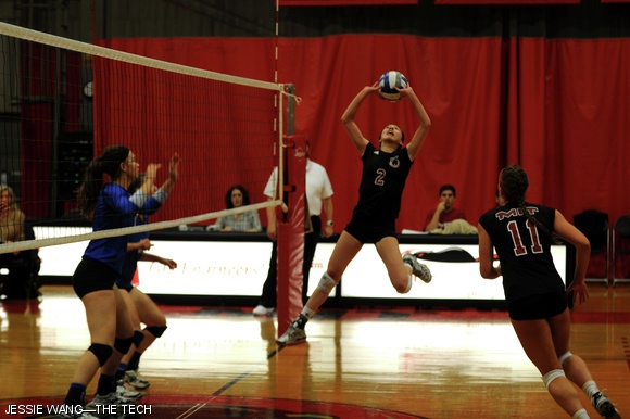 The MIT Engineers faced Wellesley in volleyball this past Tuesday, sweeping the match 3-0.