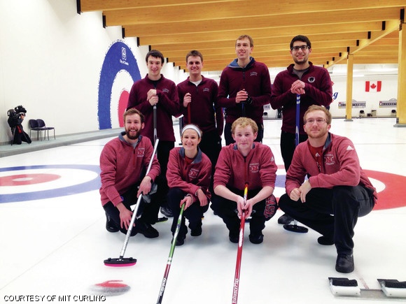 The MIT Curling team took 3rd place in the College Curling National Championships this weekend.